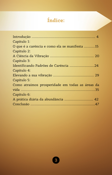 Deixe de vibrar na carência, atraia a prosperidade!