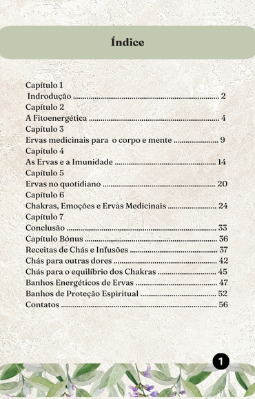 O Poder das Ervas Medicinais