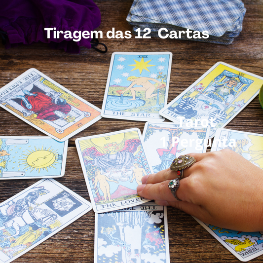 Tiragem das 12 Cartas – Receba por E-mail | O Tarot da Glória