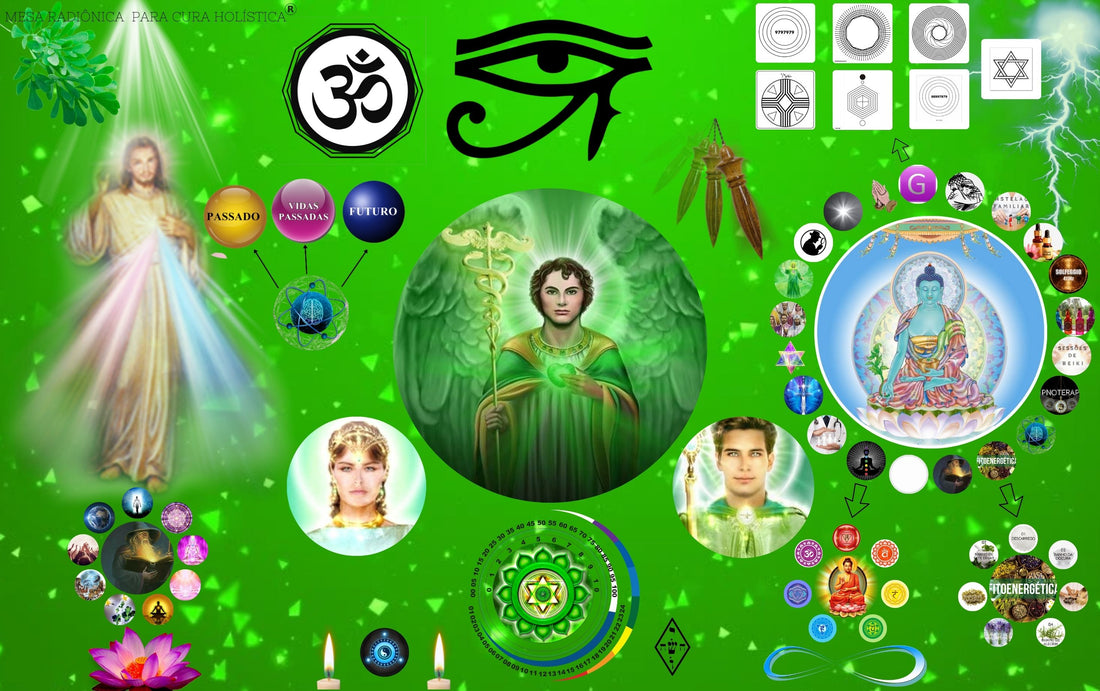 Mesa Radiónica da Cura Holística | O Tarot da Glória