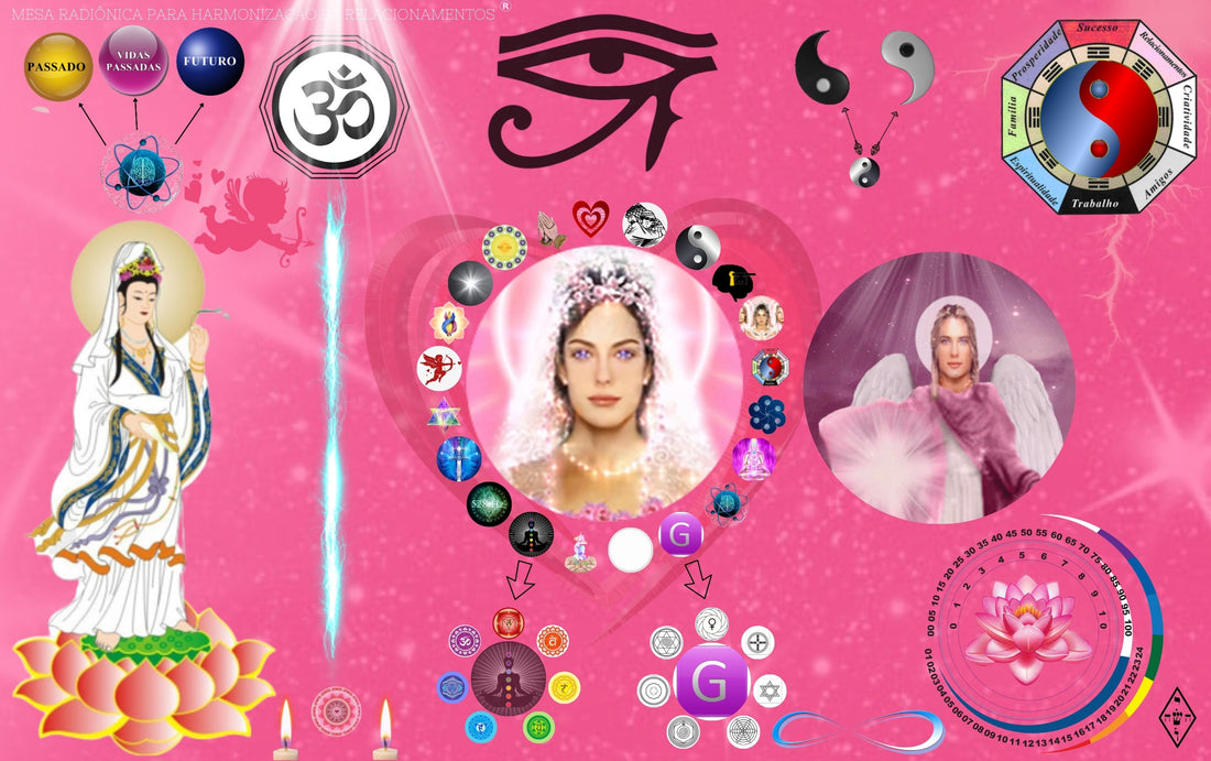 Mesa Radiónica para Harmonização de Relacionamentos | O Tarot da Glória