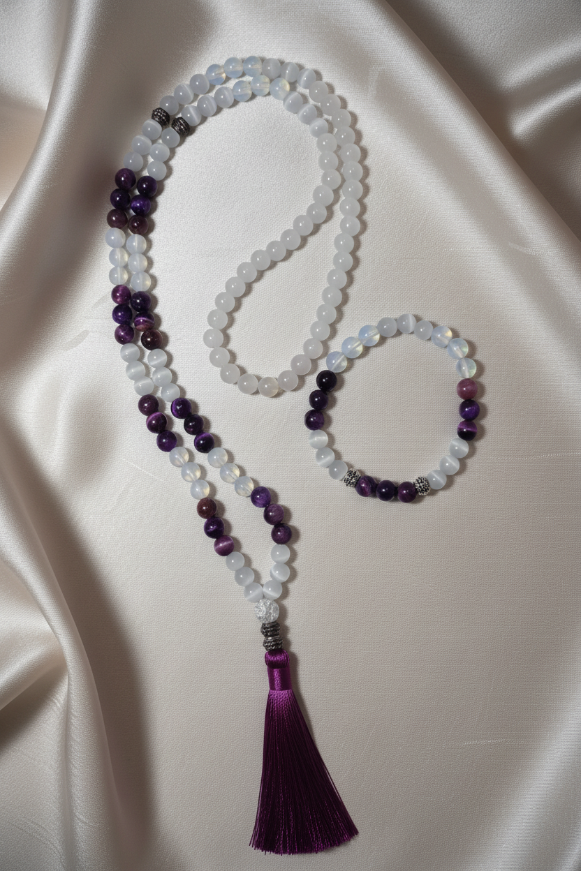 Conjunto sobre tecido elegante