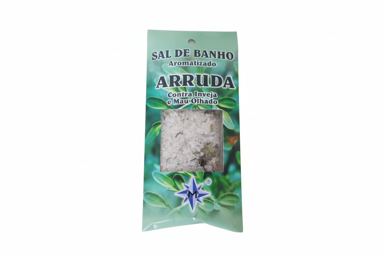 Sal de Banho de Proteção com Arruda