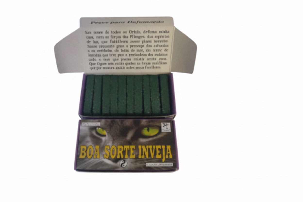 Incenso Boa Sorte Inveja solid white