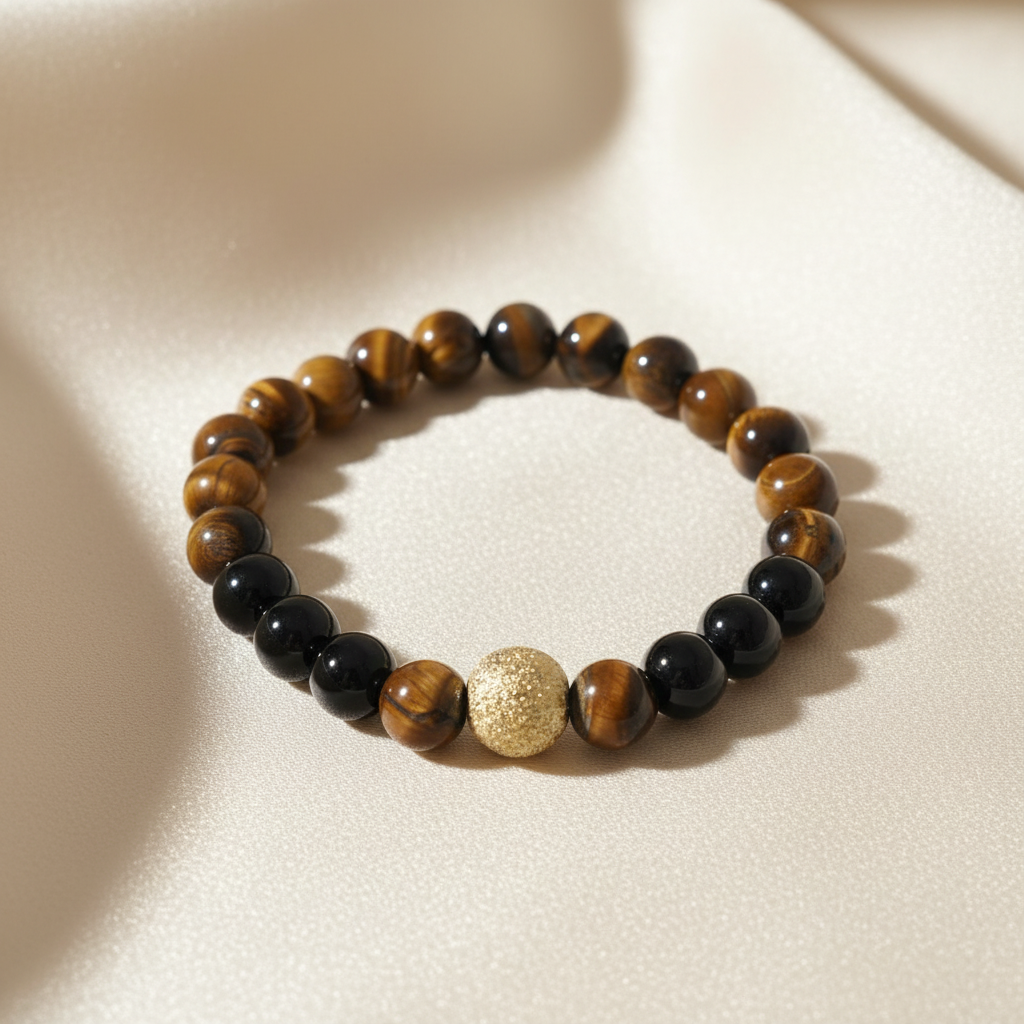 Pulseira Coração - Fundo Seda