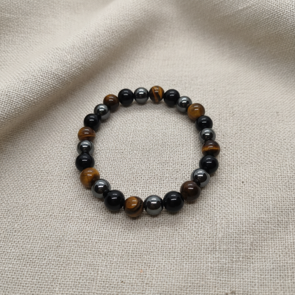 Pulseira Força Tripla - Fundo Elegante